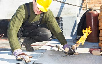 Newton Underwood flat roof construction